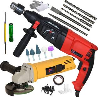 Digital Craft High-Performance Drill – 13mm Chuck & SDS Adaptor, 100% Copper Winding 26mm Hammer Drill...