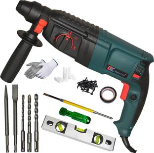 Digital Craft 100% Copper Winding Drill Machine with Hand Tool Kit Hammer Drilling Machine 26mm,2 In 1...