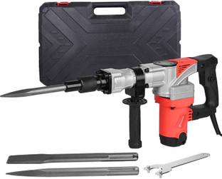 Sceptre 7Kg Demolition Hammer 1250W 2000 RPM Concrete Breaker 1250W 2000 RPM Concrete Breaker with 2pcs Flat and Bull Point Chisel Bits & Case Hammer Drill