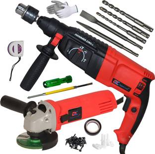 Digital Craft High-Performance Drill – 13mm Chuck & SDS Adaptor, 100% Copper Winding 26mm Hammer Drill...