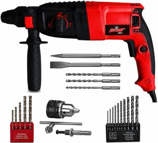 Mamodiaz Autopower 850W 26mm 2800W 10% Copper winding Machine 13mm drill chuck & Adaptor 13pcs Hss wit...
