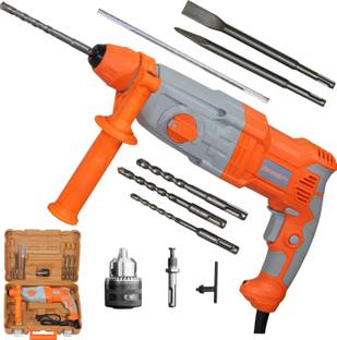 Digital Craft Drill Machine 100% Copper Winding – 13mm Chuck Hand Tool with SDS Adaptor 2200W Rotary H...