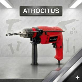 Atrocitus Hammer Drill (13 mm Chuck Size) ATR88_13MM_DM_Red_DRILL MACHINE ( 100% COPPER WINDING ) Hamm...