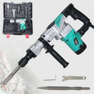 Digital Craft Concrete Breaker Machine 7kg 1600W Heavy Duty Demolition Hammer 2900 BPM Hex Point & Fla...