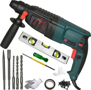 Digital Craft 100% Copper Winding Drill Machine with Hand Tool Kit Hammer Drilling Machine 26mm,12' Sp...