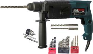 Inditrust 6-Month Warranty Heavy Duty 100% Copper Winding 650W Rotary Hammer Drill Machine 20mm Rotary...