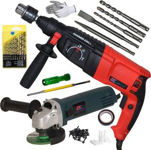 Digital Craft High-Performance Drill – 13mm Chuck & SDS Adaptor, 100% Copper Winding 26mm Hammer Drill...