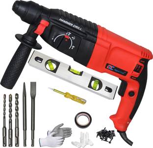 Digital Craft Powerful Copper Winding Drill Set with Multi-Purpose Hand Tools 26mm Hammer Drilling Mac...