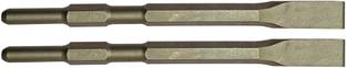 DUMDAAR Flat Demolition Hammer Bit 2pc Flat (17x280) Pack of 2 pc Rotary Hammer Drill