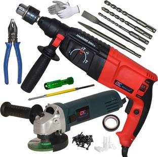 Digital Craft High-Performance Drill – 13mm Chuck & SDS Adaptor, 100% Copper Winding 26mm Hammer Drill...