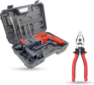 Walkers WKCB377M1 26mm Hammer Impact Drill Machine Forward/Reverse Rotation with 5Pcs SDS Plus Bits fo...