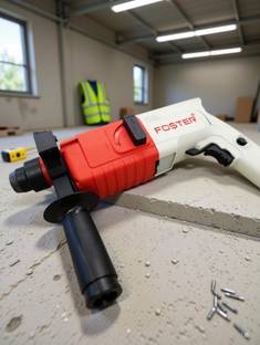 FOSTER FHD 2-20RE | 20mm , 780W | Best Seller , Heavy Duty Hammer Drill Machine| FID 13RE with 5 High ...