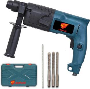 LEOFAST LFT-1208 Heavy Duty, Copper Armature And Stator Powerful Machine Rotary Hammer Drill