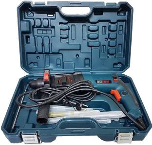 Inditrust 100% Copper Winding (1250w) 900W Heavy Duty Rotary Hammer Machine with 3 modes Pistol Grip Drill
