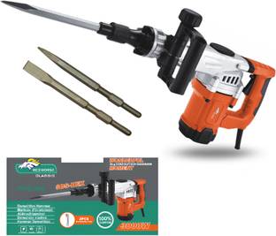 RanPra RHC-504 11KG DEMOLITION/BREAKER/CHIPPING MACHINE HEAVY DUTY 3000 WATT DEMOLITION Hammer Drill