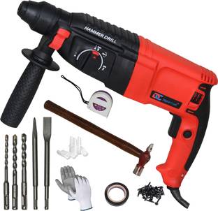 Digital Craft Powerful Copper Winding Drill Set with Multi-Purpose Hand Tools 26mm Hammer Drilling Mac...