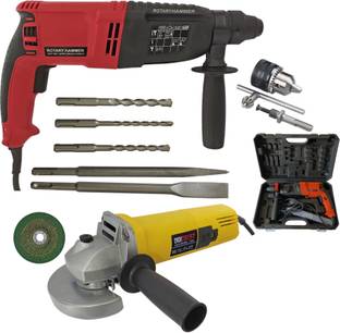 Inditrust 6 MONTHS WARRANTY Electric Reversiblemachine 13mm Drill chuck &Adopter ,Angle grinder machin...