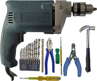 DUMDAAR 6-Month Warranty Electric Machine with 13pc hss Plier Wire 100 Cutter Tester Screwdriver Claw ...