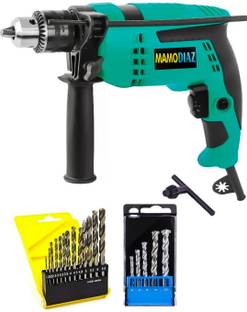 Mamodiaz Metro MID-13B HAMMER DRILL MACHINE HEAVY DUTY With 18 Pcs High Quality Bit Hammer Drill