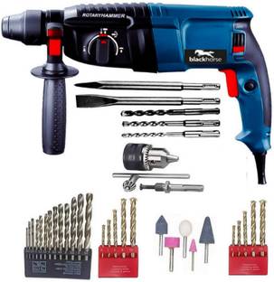 Mamodiaz Blackhorse 2000W (26MM) 100% Copper winding Machine with 5 bit 13mm drill chuck 13pcs Hss Dri...