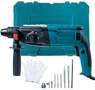 GSCPT Gold hammer drill, 1000W, 1300RPM, 30mm reversible rotary hammer with drill bit 30MM ROTARY HAMM...