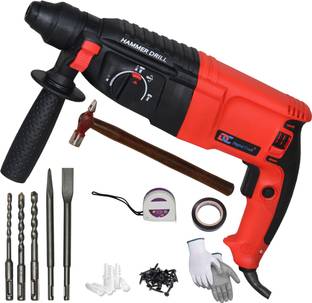 Digital Craft Powerful Copper Winding Drill Set with Multi-Purpose Hand Tools 26mm Hammer Drilling Mac...