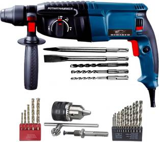 Mamodiaz Ninjato 2000W 26 MM 100% Copper winding Machine With 5 pcs bit 13mm drill chuck & Adaptor 13p...