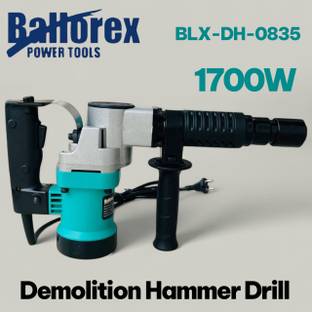 Ballorex Heavy Duty Professional Demolition Hammer BLX-DH-0835 Demolition Hammer Drill | 1700W | 2900B...