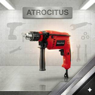 Atrocitus ELECCTRIC Drill (13 mm Chuck Size) ATR153_13MM_DM_Red_100% COPPER WINDING Hammer Drill