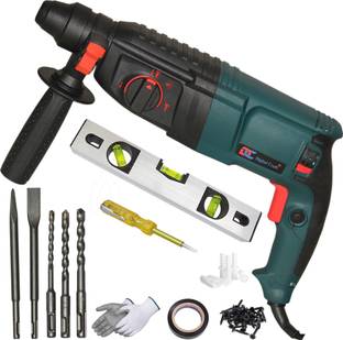 Digital Craft 100% Copper Winding Drill Machine with Hand Tool Kit Hammer Drilling Machine 26mm,12' Sp...