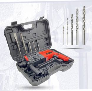 Walkers WKCB126M1 All Purpose 26mm Hammer Impact Drill Machine Forward/Reverse Rotaion with 5Pcs HSS D...
