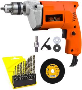 Mamodiaz Hitman HM2310 Heavy Duty with Iron Cutting & Complete Set with HSS Drill bit Impact Driver