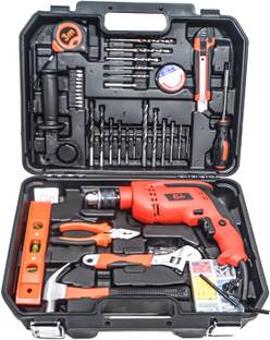 HPD Shakti 13mm Impact Drill Machine 850W Kit Heavy Duty Hammer Drill for Wall Use Full Copper Motor V...