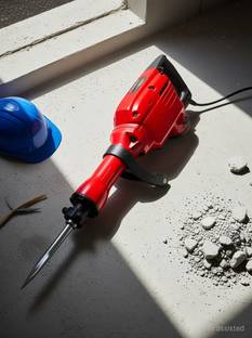 Sauran 1500W Corded* Electric Demolition Hammer Concrete Breaker (16Kg) Impact Driver