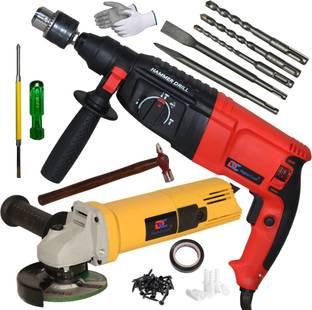 Digital Craft High-Performance Drill – 13mm Chuck & SDS Adaptor, 100% Copper Winding 26mm Hammer Drill...