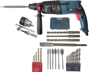 Inditrust High Quality 26mm Electric Rotary Hammer Machine 900W with 5pc Hammer bit 6pc Flat wood 13pc...