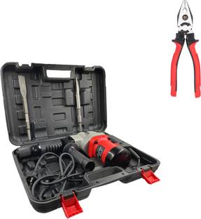 Hillgrove HGCM1056M3 17mm Demolition Chisel+Hammer Concrete Breaker Drill Machine with 8"inch Plier an...