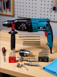 Mamodiaz Ninjato 26mm 2000W 100% Copper winding Machine 13mm drill chuck & AdaptorWith 5 Pcs Bit 13pcs...