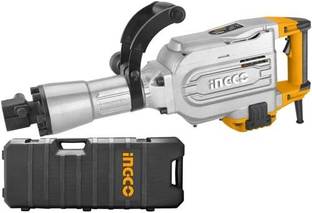INGCO 16KG Electric Demolition Breaker PDB17008 with 2 pcs chisel HEX cuck Rotary Hammer Drill
