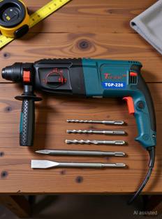 TIGER Heavy duty Capacity: TGP-226 Rotary Hammer Drill