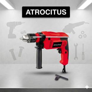 Atrocitus ELECCTRIC Drill (13 mm Chuck Size) ATR133_13MM_DM_Red_100% COPPER WINDING Hammer Drill