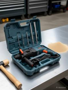 PKGLOBAL 26mm hammer roatry drill Rotary Hammer Drill