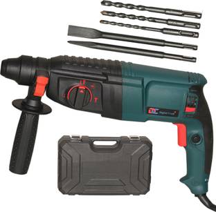 Digital Craft 26mm Heavy Duty Rotary Hammer Drill 1600W SDS Plus Corded Electric Tool with 5 Functions...