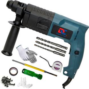 Digital Craft Heavy-Duty Copper Motor Drill Set with Multi-Tool Kit for Home Projects 20mm Hammer Dril...