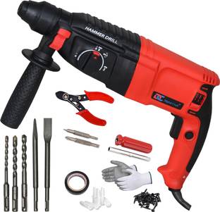 Digital Craft Powerful Copper Winding Drill Set with Multi-Purpose Hand Tools 26mm Hammer Drilling Mac...