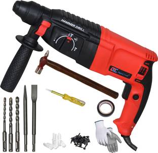 Digital Craft Powerful Copper Winding Drill Set with Multi-Purpose Hand Tools 26mm Hammer Drilling Mac...