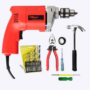 Hillgrove HGCM1368M1 500W 100% Copper Winding 10mm Drill Gun Drilling Machine Kit with HGCM1368M1 5Pcs...