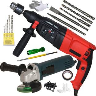 Digital Craft High-Performance Drill – 13mm Chuck & SDS Adaptor, 100% Copper Winding "26mm Hammer Dril...