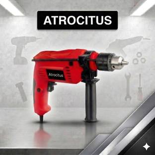 Atrocitus Hammer Drill (13 mm Chuck Size, 650 W) ATR57_13MM_DM_Red_DRILL MACHINE ( 100% COPPER WINDING...