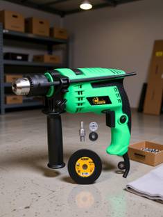 Mamodiaz Eternal Power 13mm 750W Machine HEAVY DUTY with Iron Cuting & Complete set Hammer Drill